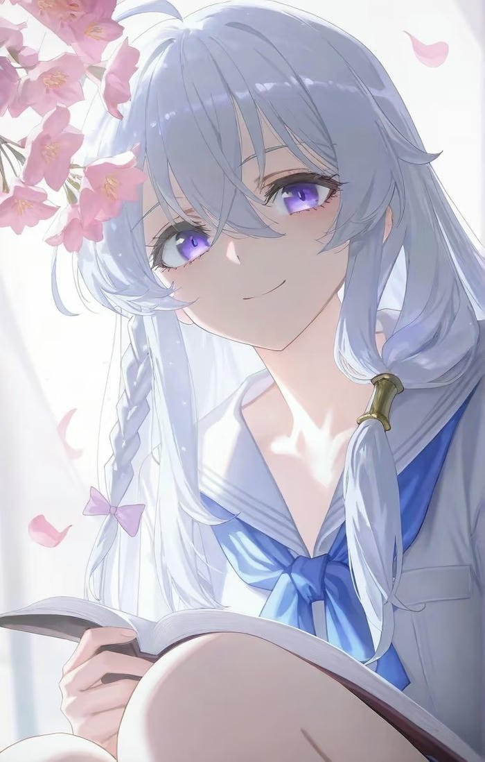 Ảnh anime dễ thương nữ tóc xanh Ảnh anime dễ thương nữ tóc xanh