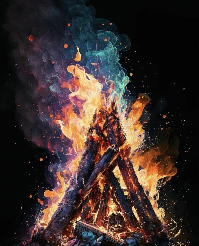 Ảnh phong thủy ấm áp nhẹ nhàng