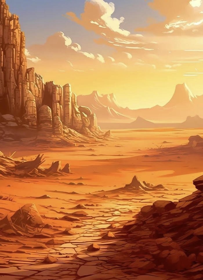 Ảnh phong thủy màu vàng nâu Ảnh phong thủy màu vàng nâu