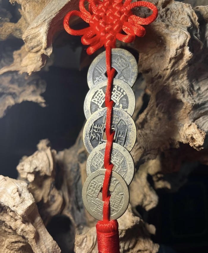 Ảnh phong thủy tiền vàng