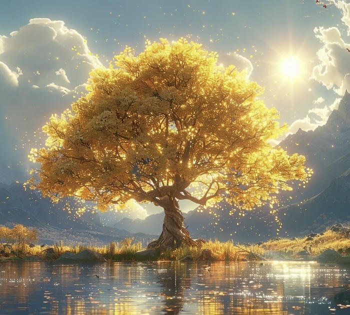 Ảnh phong thủy tượng trưng phú quý