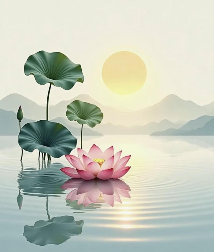 Ảnh phong thủy yên tĩnh Ảnh phong thủy yên tĩnh