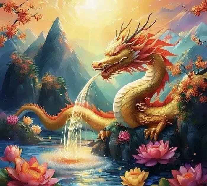 Ảnh rồng linh vật quyền năng Ảnh rồng linh vật quyền năng