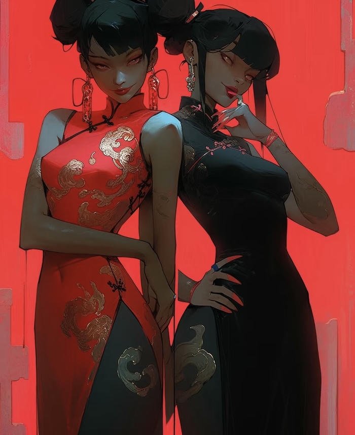 Avatar đôi nghệ thuật