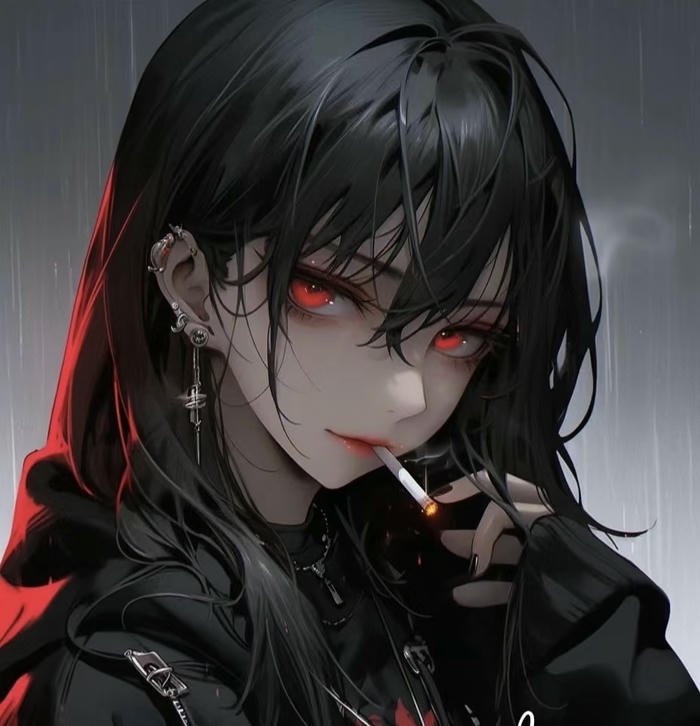 Avatar ngầu với tông đen