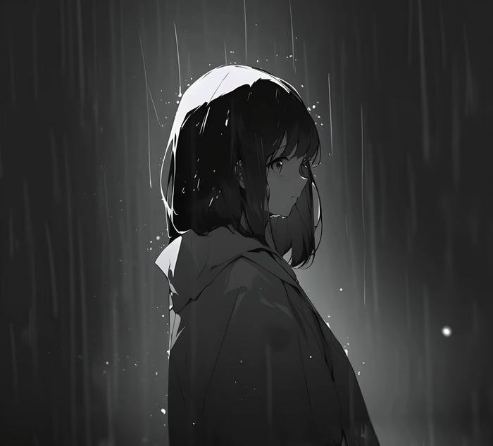 Hình anime buồn lạnh giá Hình anime buồn lạnh giá