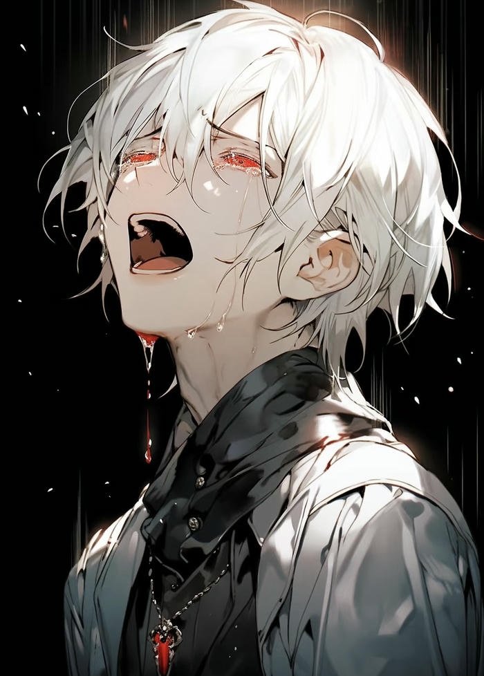 Hình anime buồn lẻ loi Hình anime buồn lẻ loi