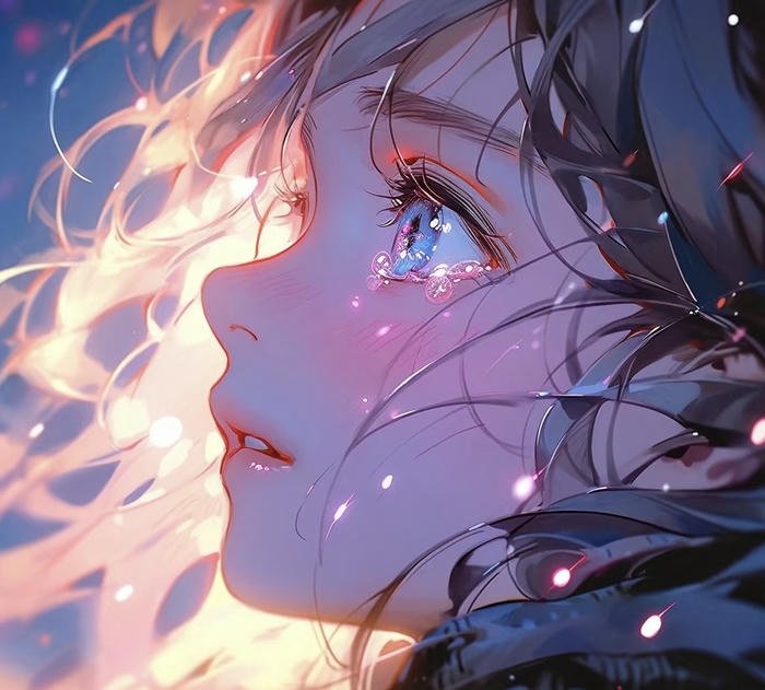 Hình anime buồn tan vỡ Hình anime buồn tan vỡ