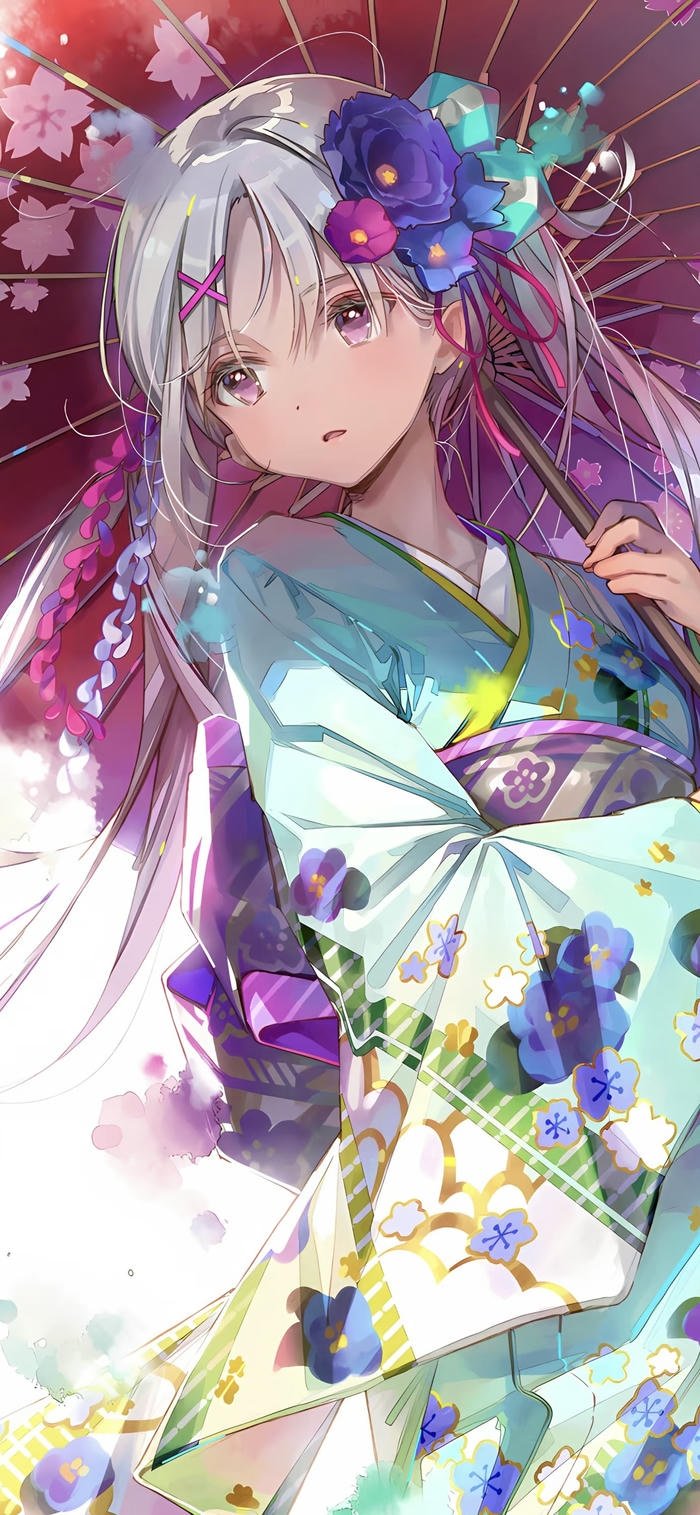 Hình anime nền điện thoại cổ trang Hình anime nền điện thoại cổ trang