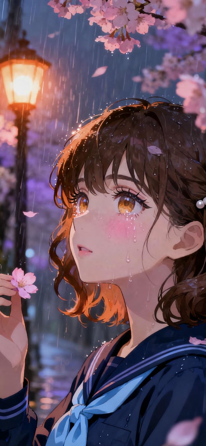 Hình anime nền điện thoại mùa đông Hình anime nền điện thoại mùa đông