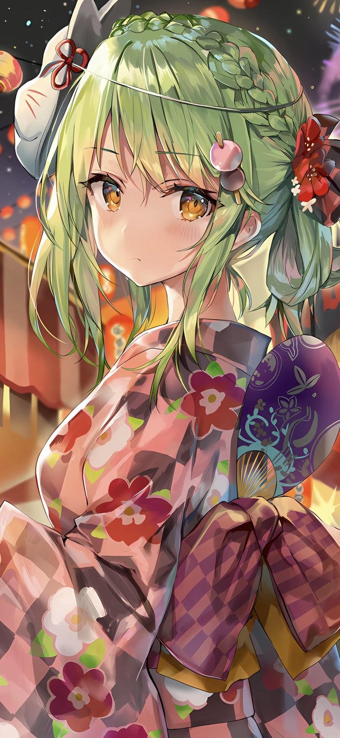 Hình anime nền điện thoại nghệ thuật Hình anime nền điện thoại nghệ thuật