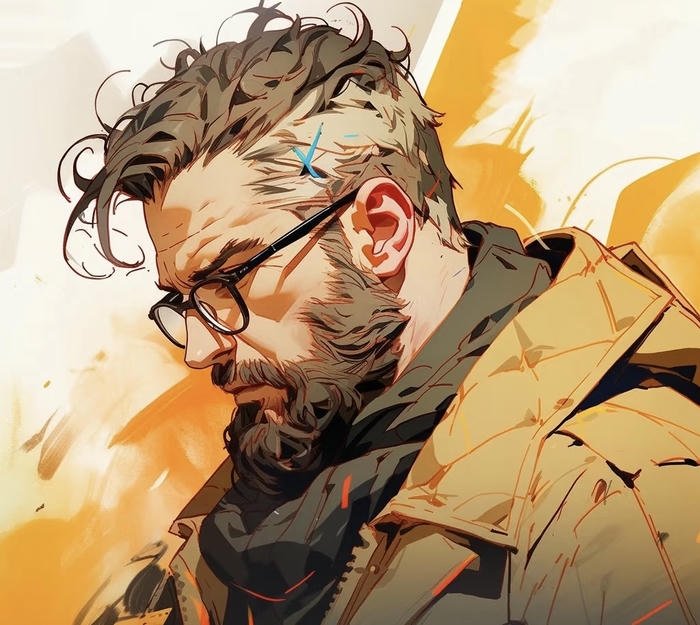 Hình avatar ngầu đơn giản