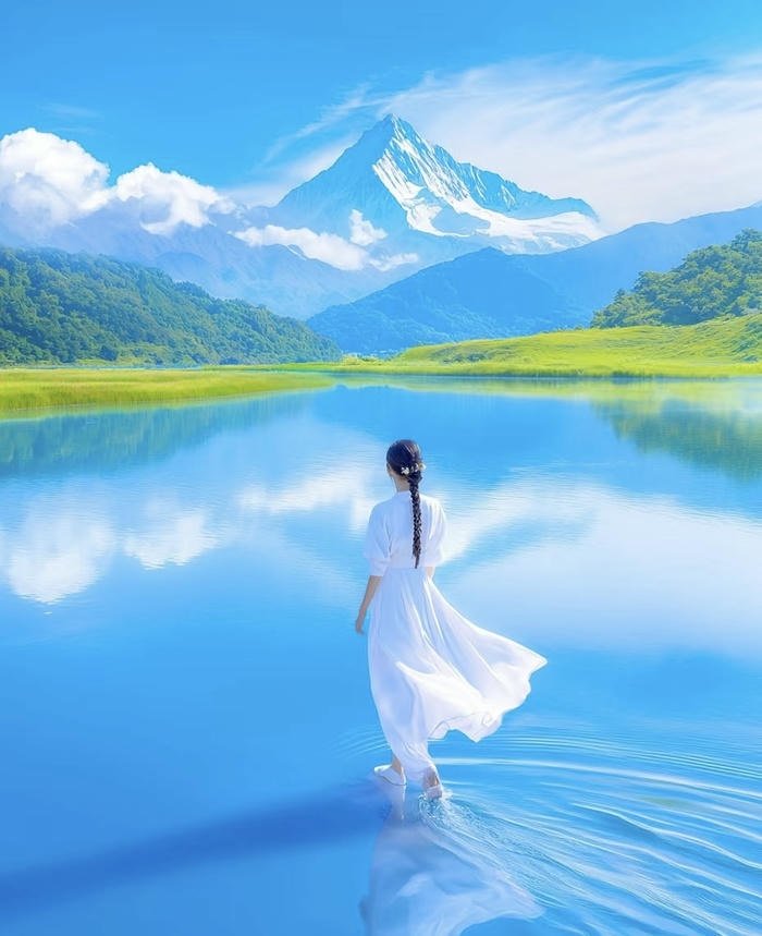 Hình biển xanh phong thủy Hình biển xanh phong thủy