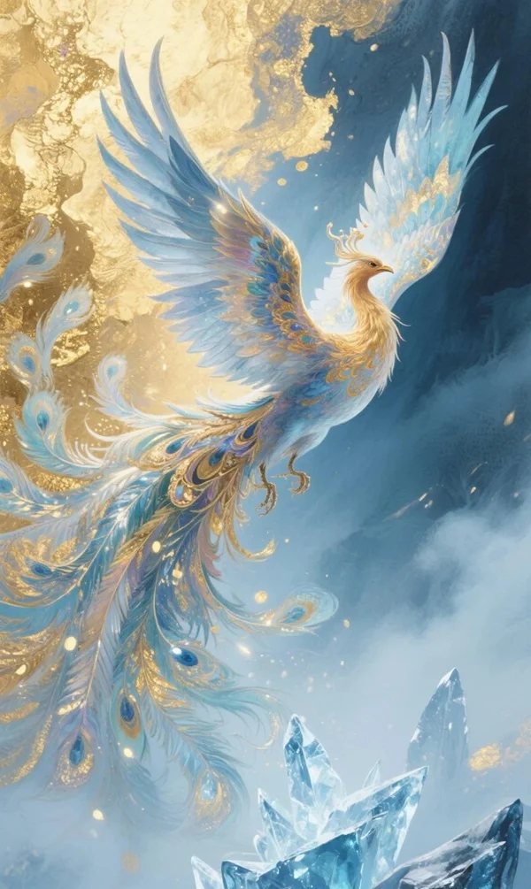 Hình chim phượng phong thủy biểu tượng may mắn