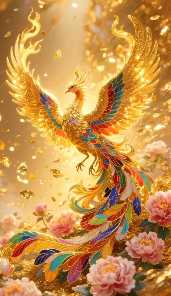 Hình chim phượng phong thủy biểu tượng quyền lực