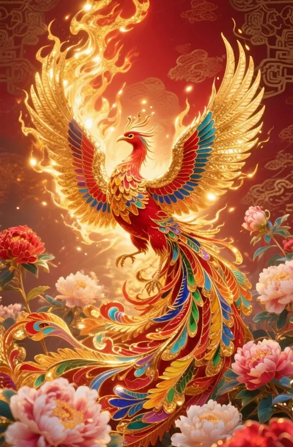 Hình chim phượng phong thủy mang ý nghĩa cao quý