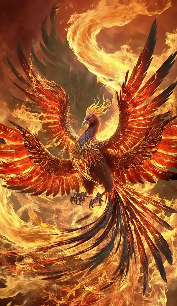Hình chim phượng phong thủy phù hợp phong thủy