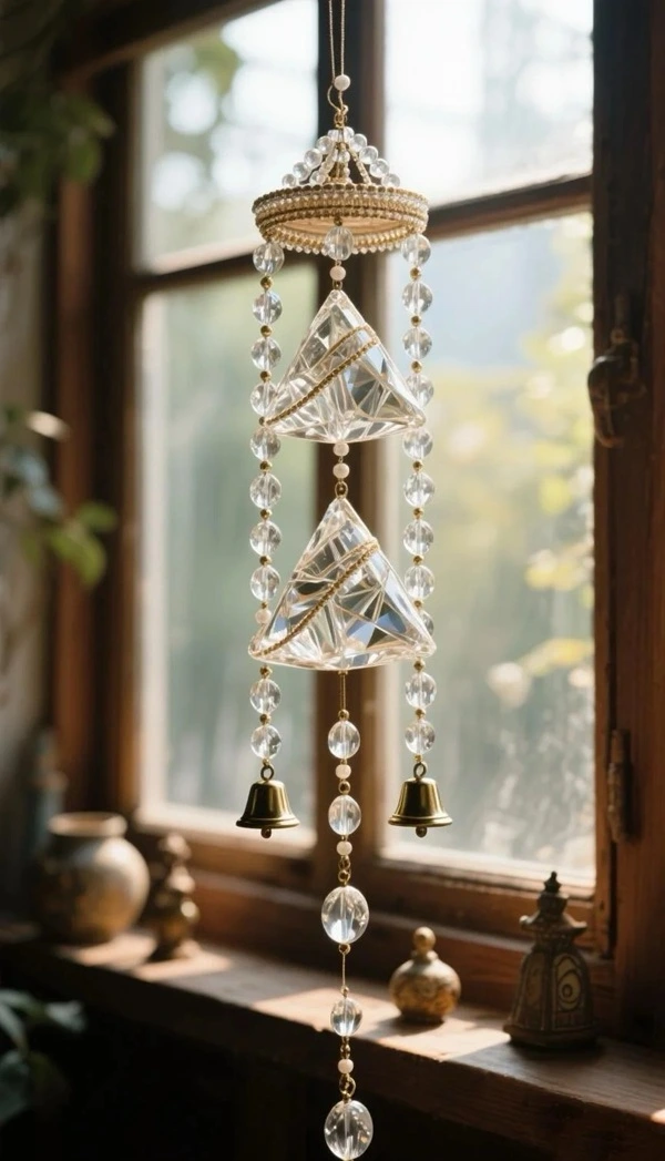 Hình chuông gió phong thủy biểu tượng may mắn