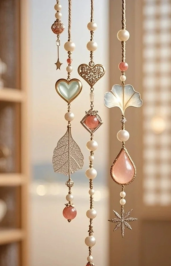 Hình chuông gió phong thủy không gian yên bình