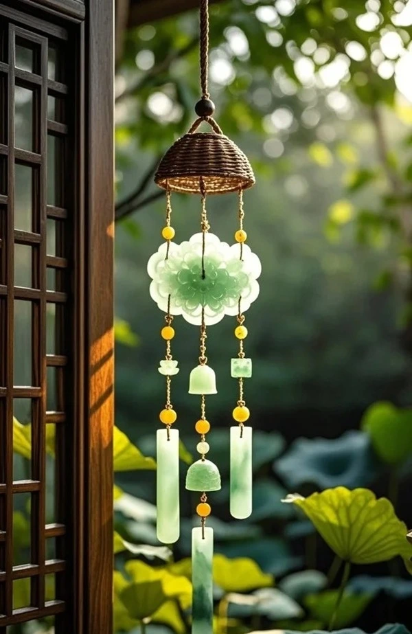 Hình chuông gió phong thủy mang cảm giác an lành