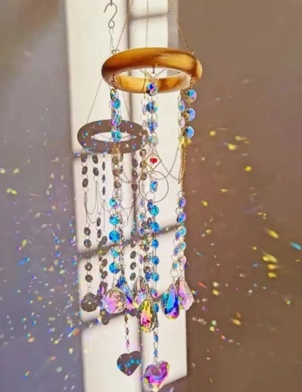 Hình chuông gió phong thủy nghệ thuật trang nhã