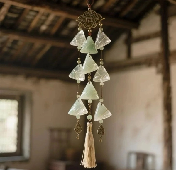 Hình chuông gió phong thủy phong cách nhẹ nhàng