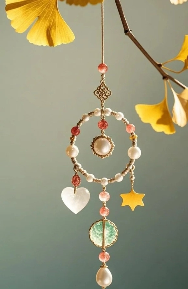 Hình chuông gió phong thủy phong cách truyền thống