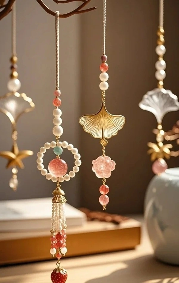 Hình chuông gió phong thủy tạo điểm nhấn trang trí