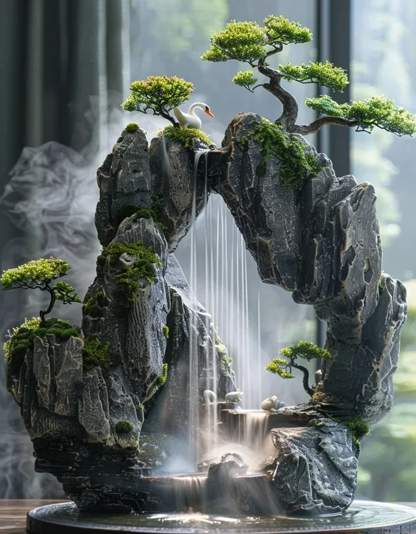 Hình đá phong thủy tông màu tự nhiên