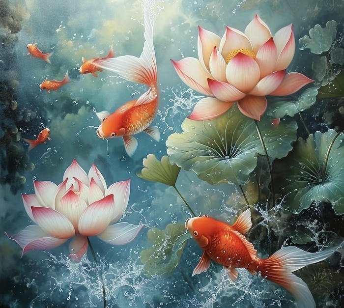 Hình hoa sen nhẹ nhàng