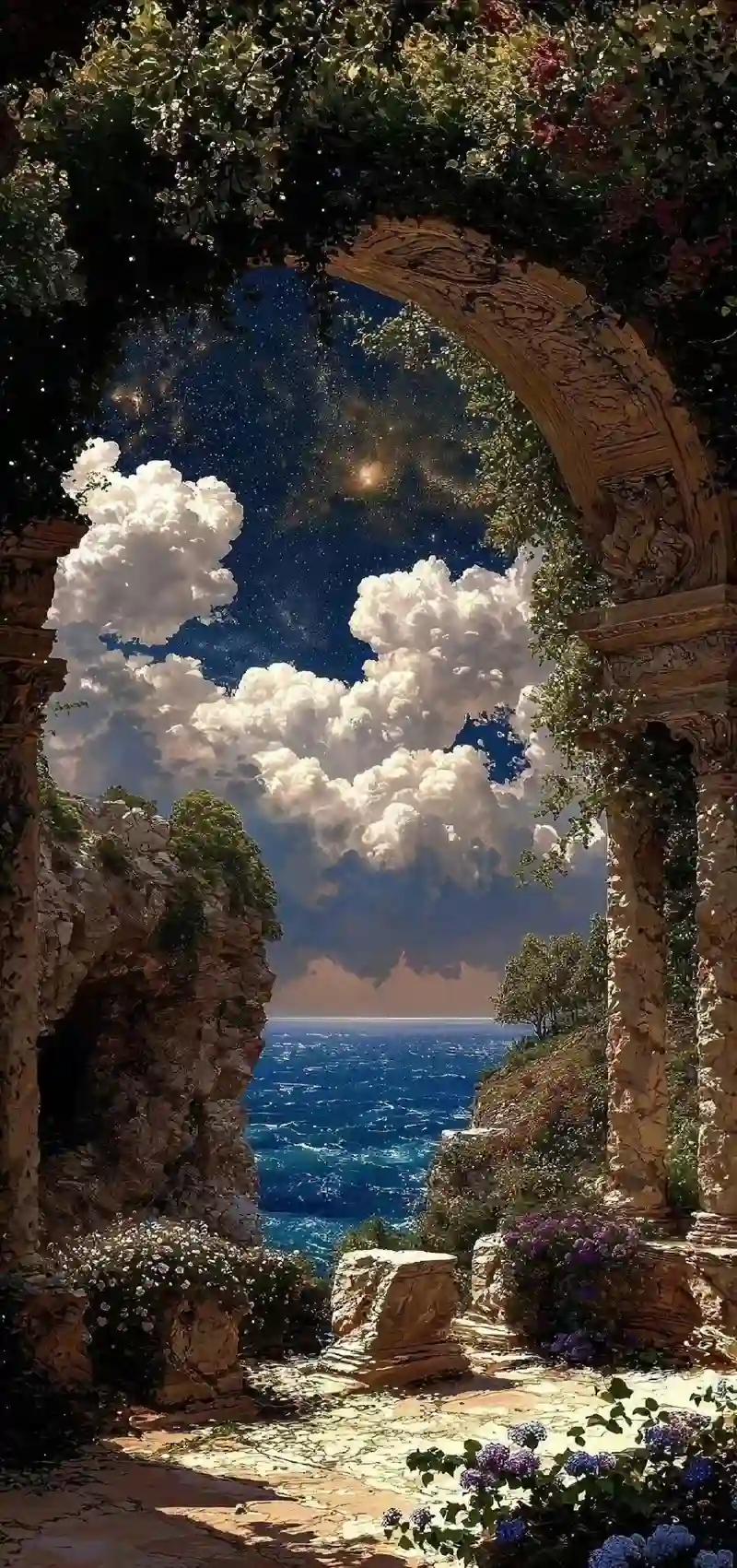 Hình nền 3D sống động họa tiết tinh xảo