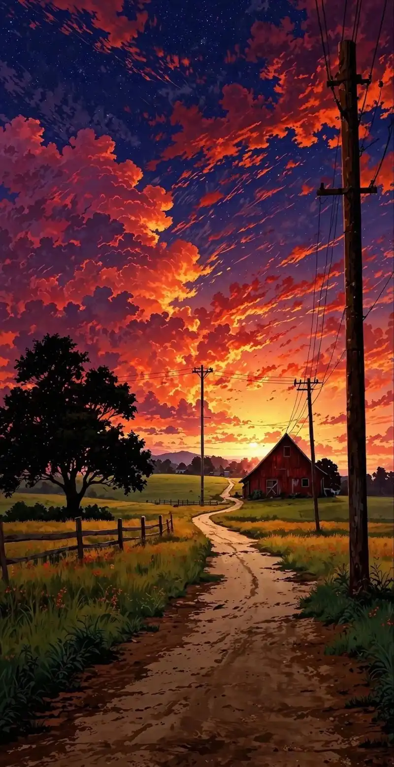 Hình nền 3D sống động phối cảnh hoàn hảo