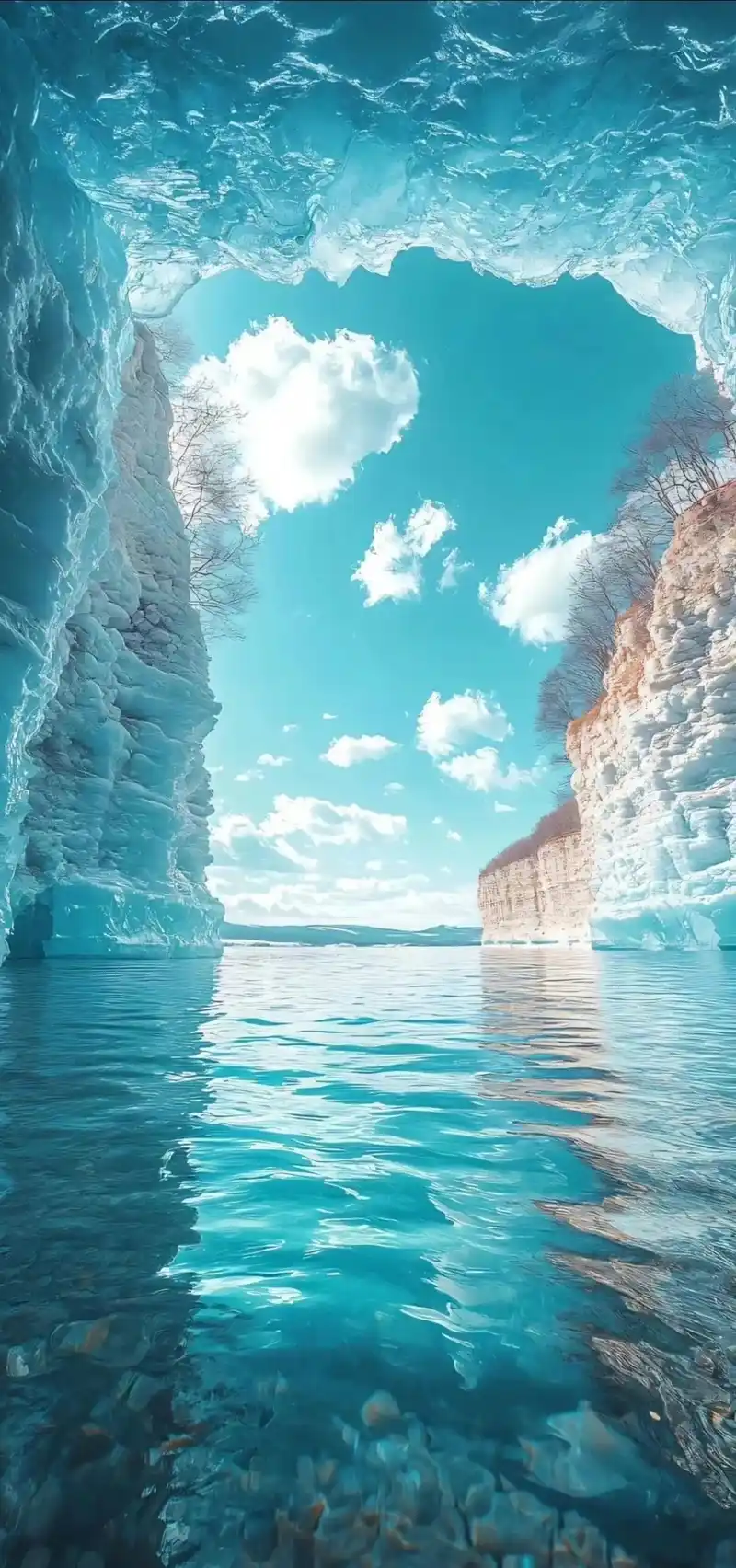 Hình nền 3D sống động phong cách nghệ thuật