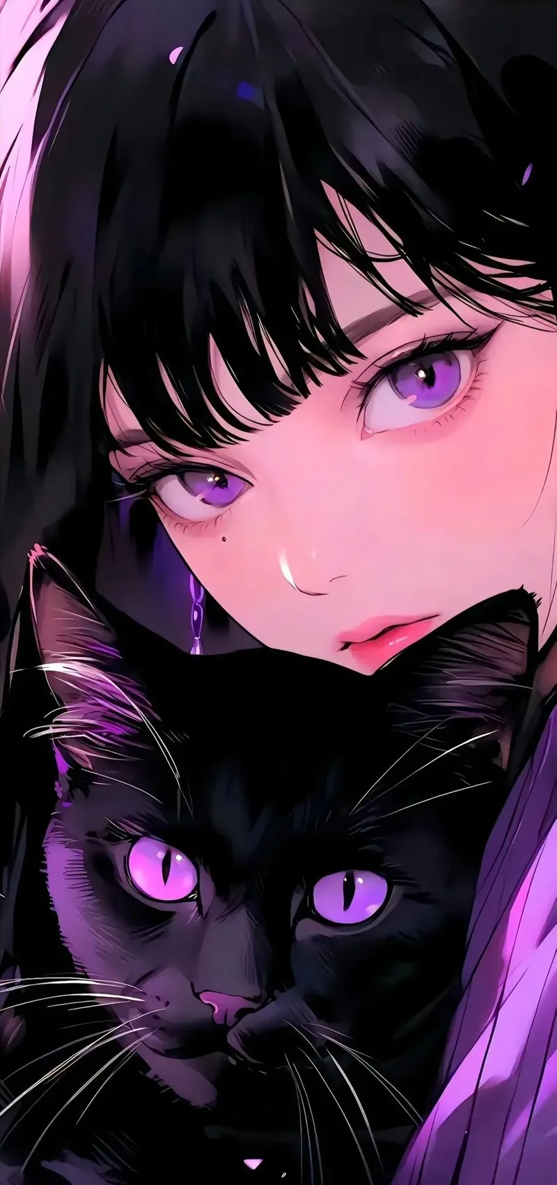 Hình nền anime đẹp ánh sáng dịu nhẹ