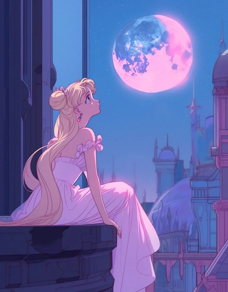 Hình nền anime đẹp màu sắc rực rỡ