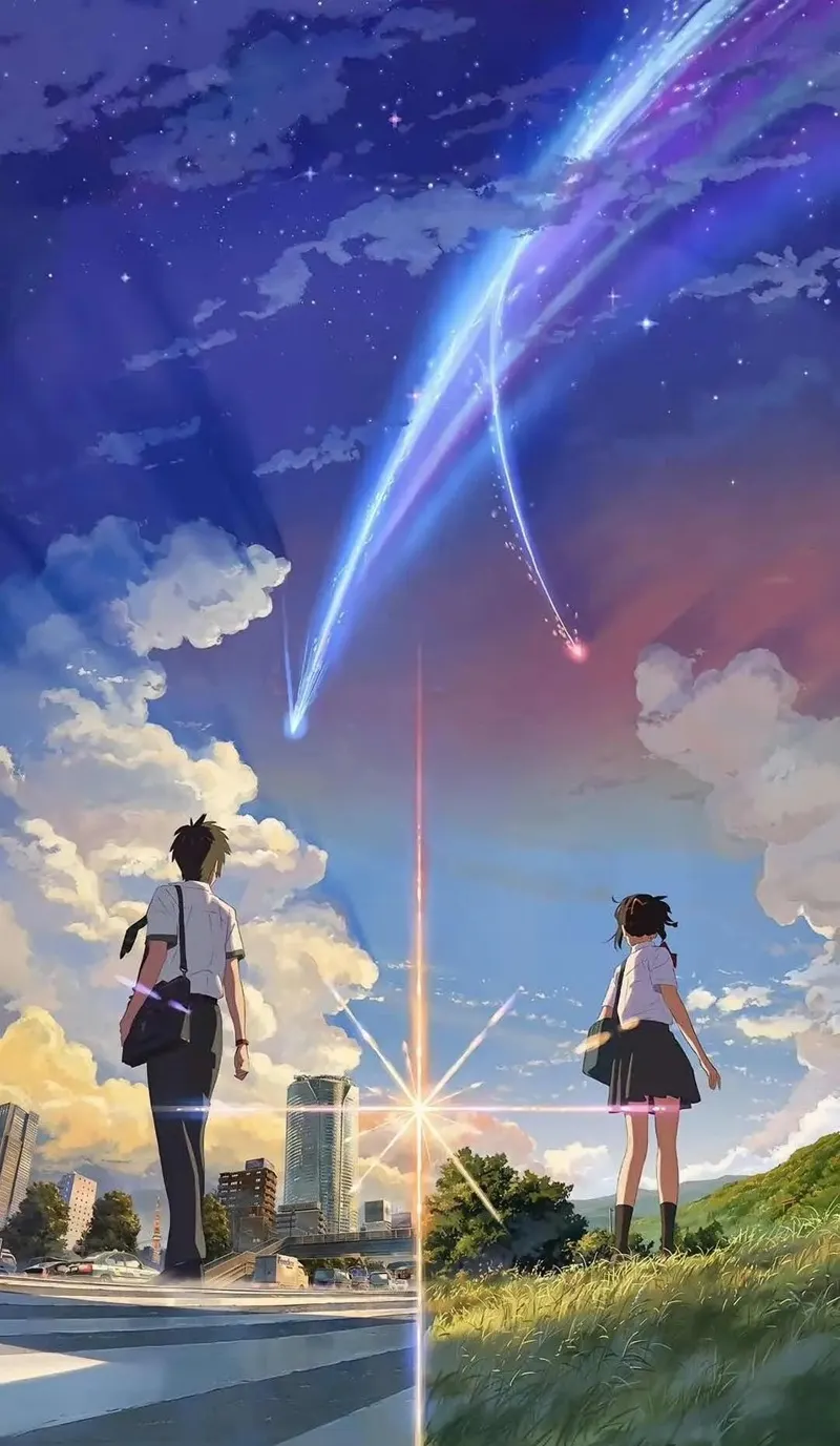 Hình nền anime đẹp nghệ thuật hoạt hình