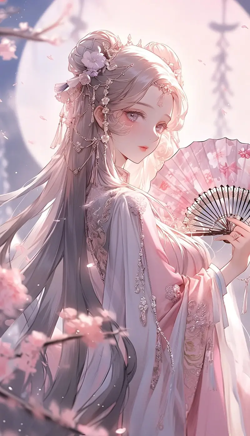 Hình nền anime đẹp phong cách fantasy