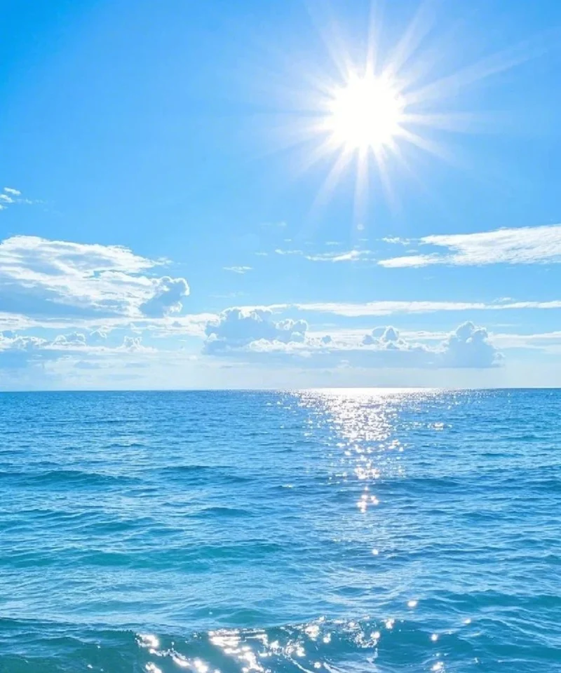 Hình nền biển xanh không gian mở rộng