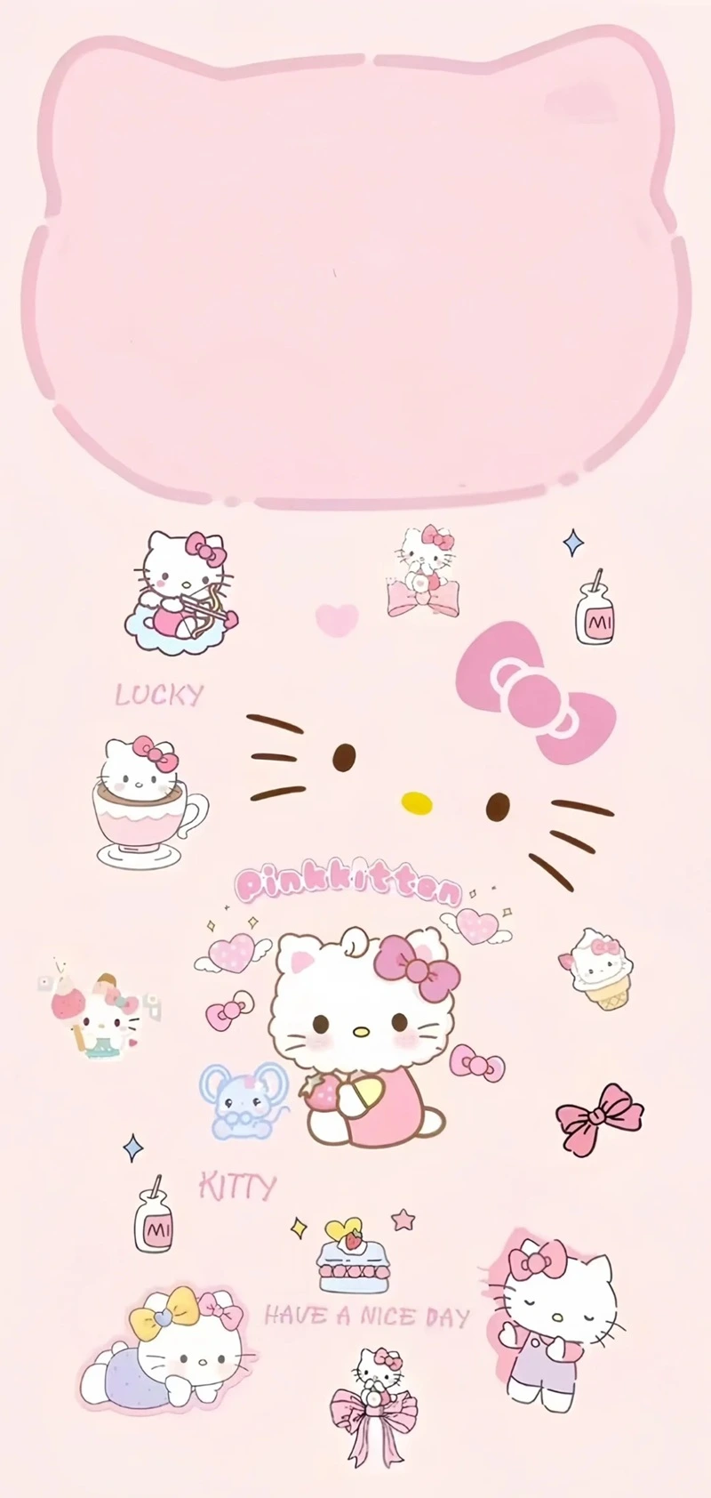 Hình nền cute dễ thương hình vẽ dễ mến