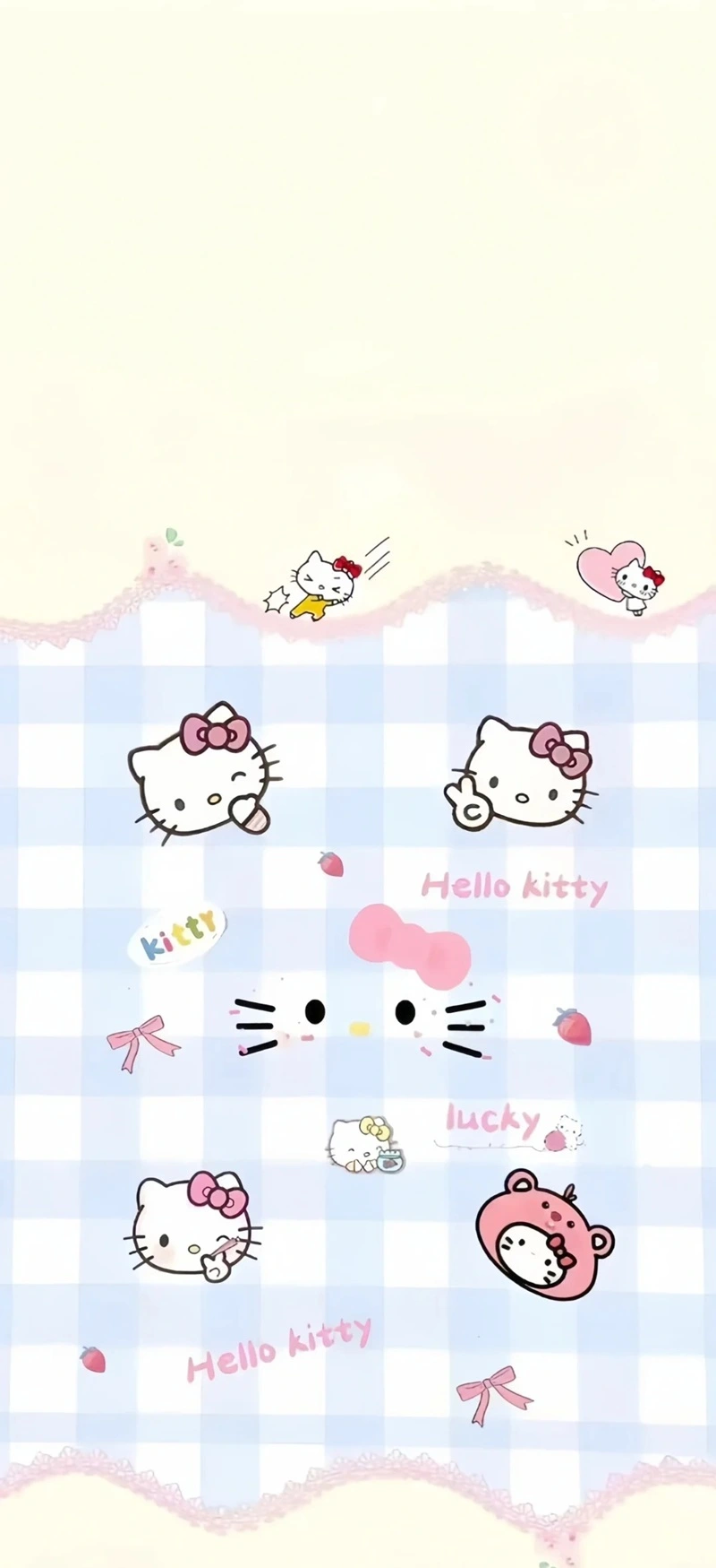 Hình nền cute dễ thương kết hợp pastel