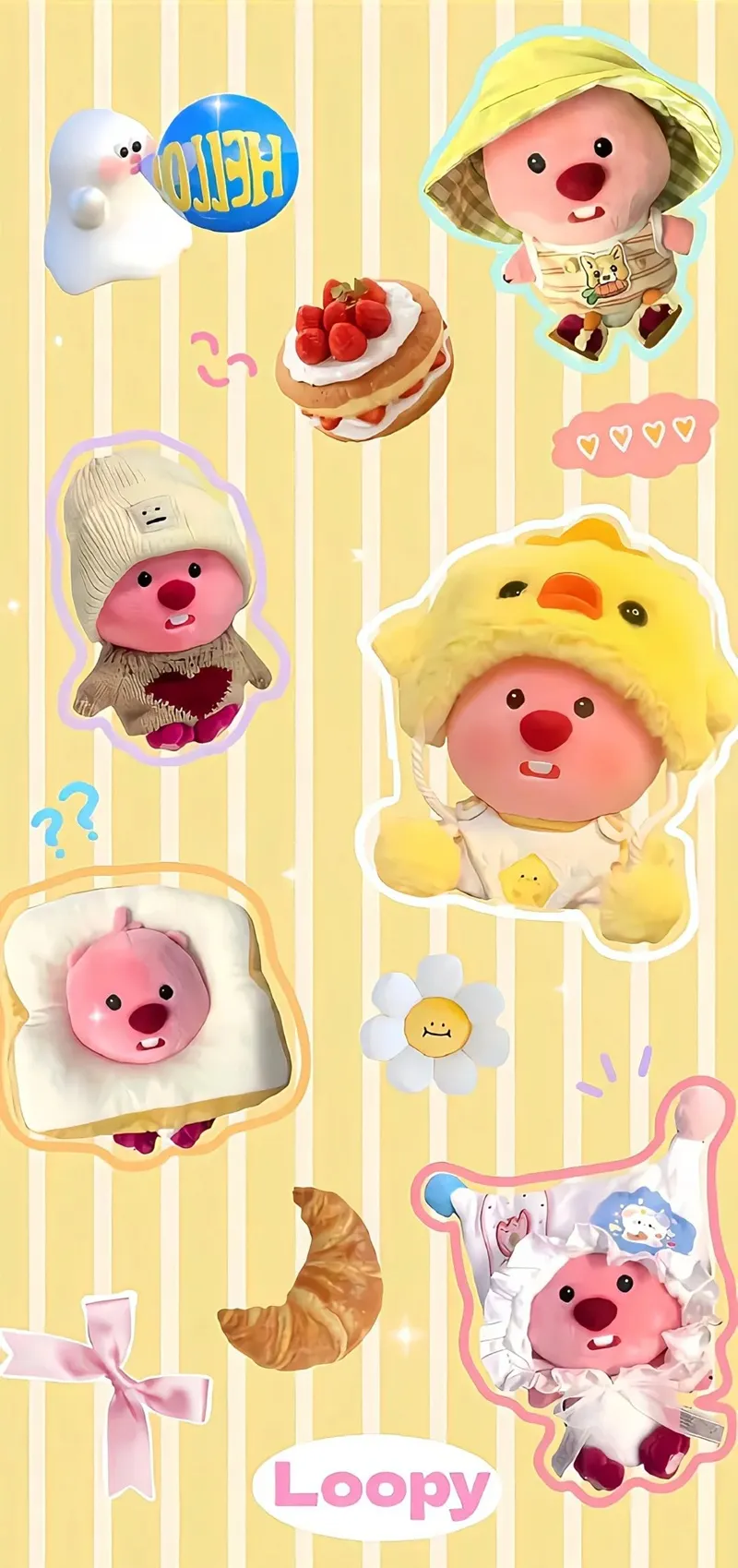 Hình nền cute dễ thương phối màu mềm mại