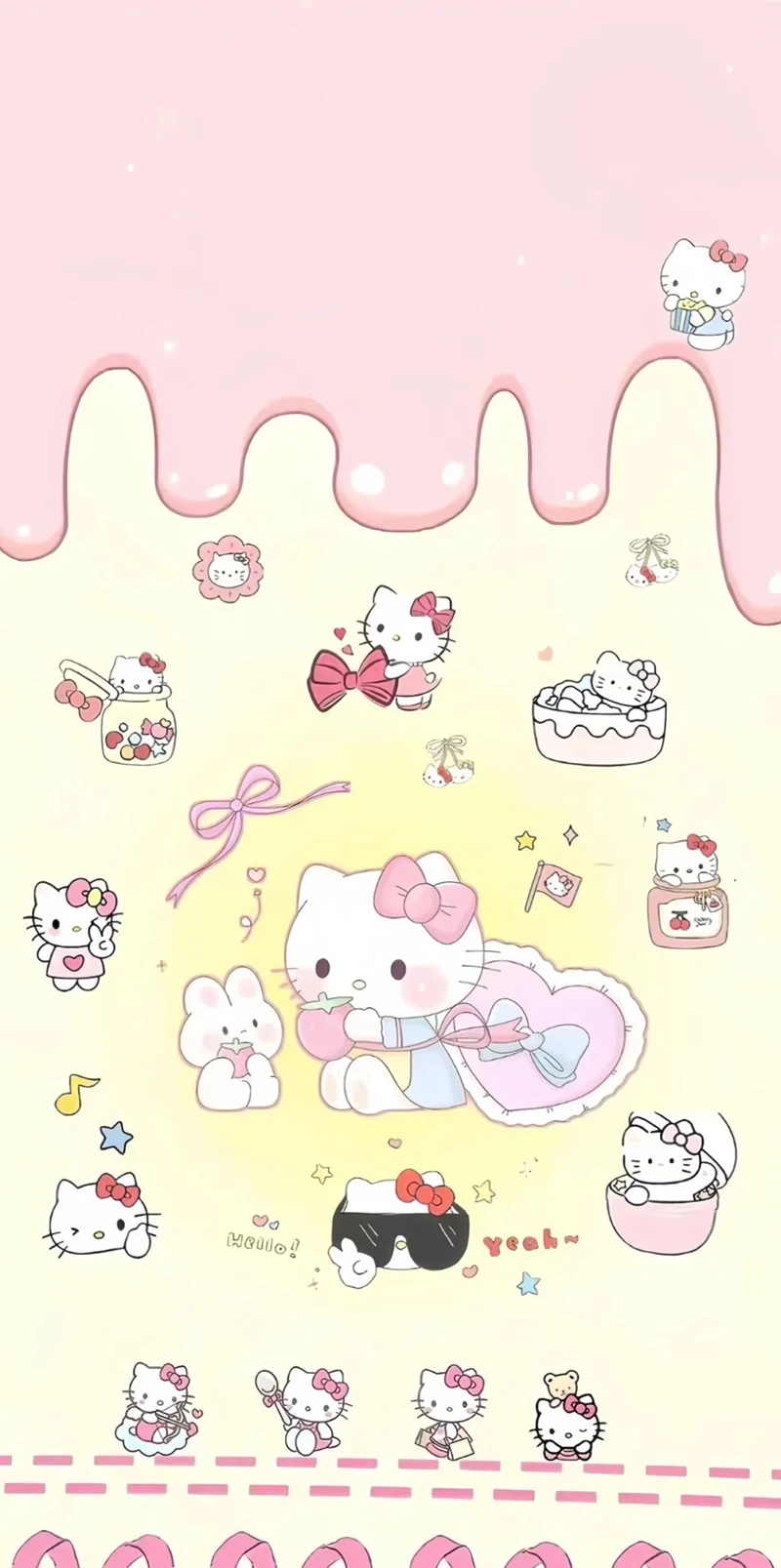 Hình nền cute dễ thương tươi sáng rực rỡ