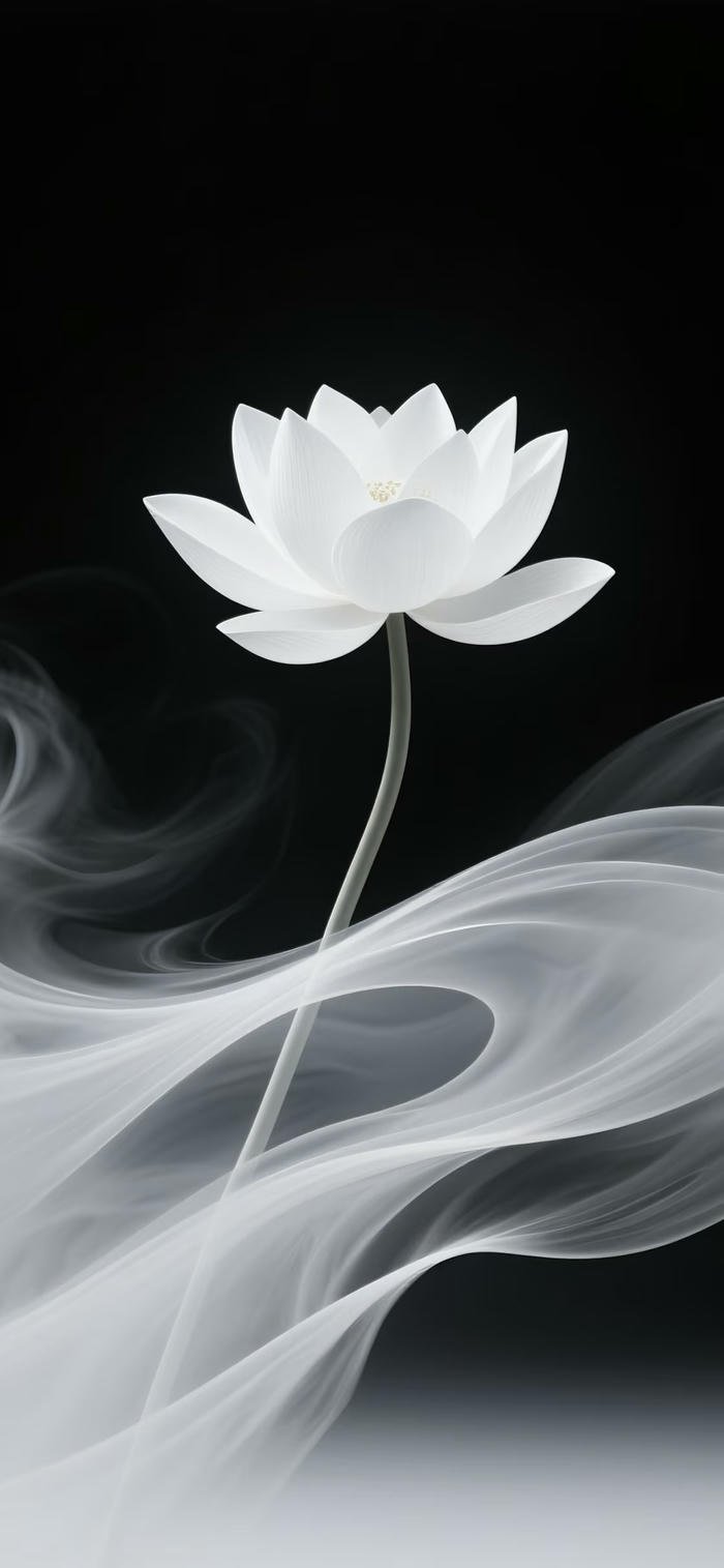 Hình nền đen trắng buồn nhẹ