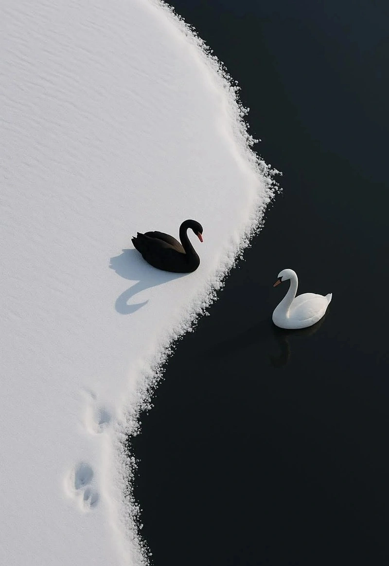 Hình nền đen trắng đẹp gam màu đơn giản