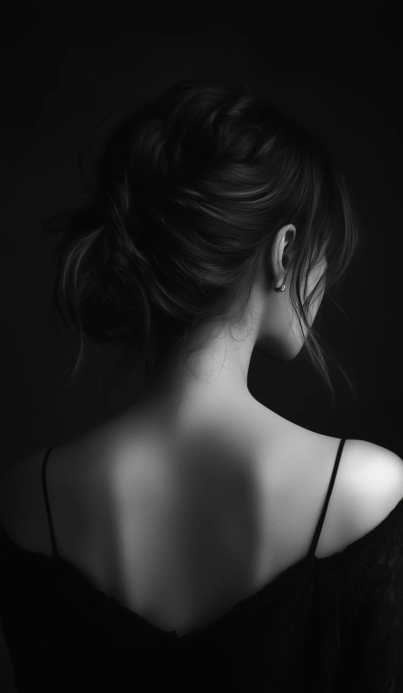 Hình nền đen trắng đẹp họa tiết mềm mại