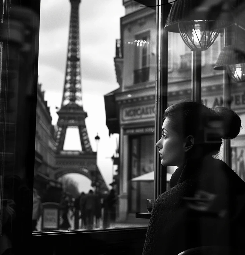 Hình nền đen trắng đẹp họa tiết trừu tượng