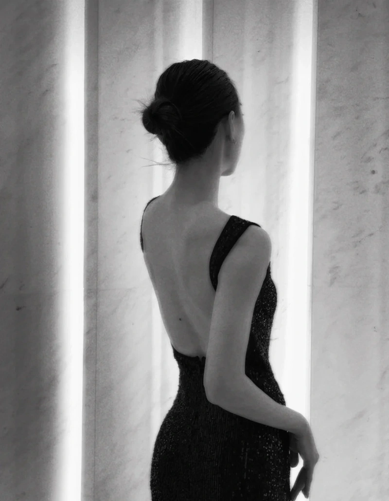 Hình nền đen trắng đẹp phong cách retro