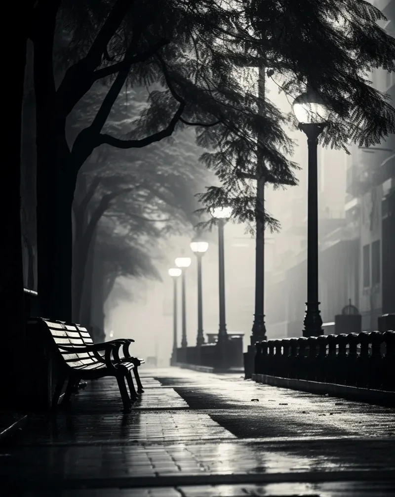 Hình nền đen trắng đẹp phong cách tối giản mạnh