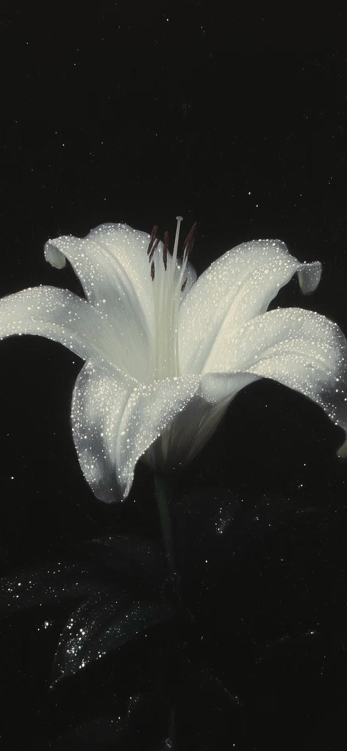 Hình nền đen trắng khung cảnh yên bình