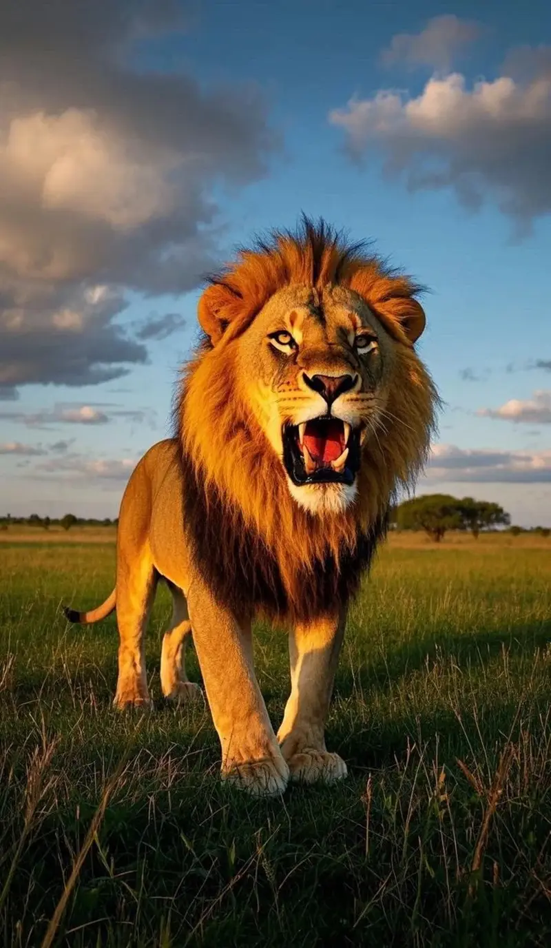 Hình nền động vật hoang dã ánh sáng tự nhiên